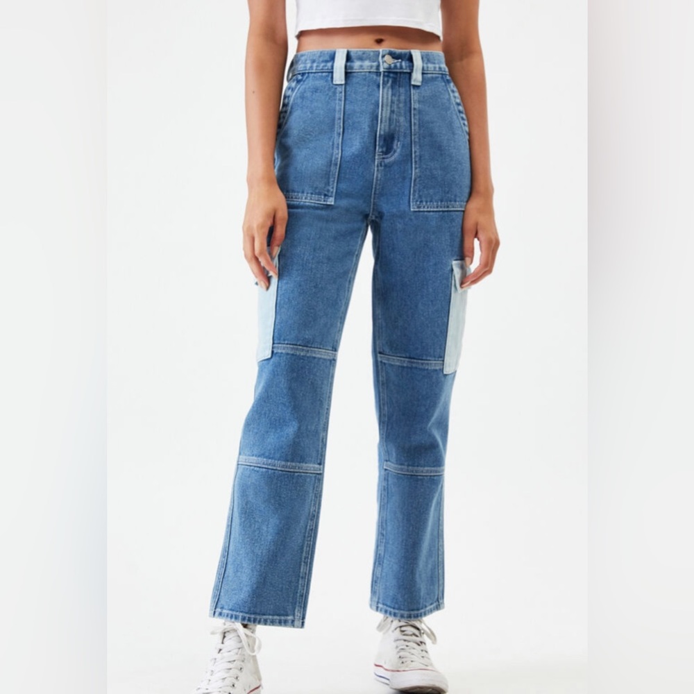 PacSun Patchwork Jeans